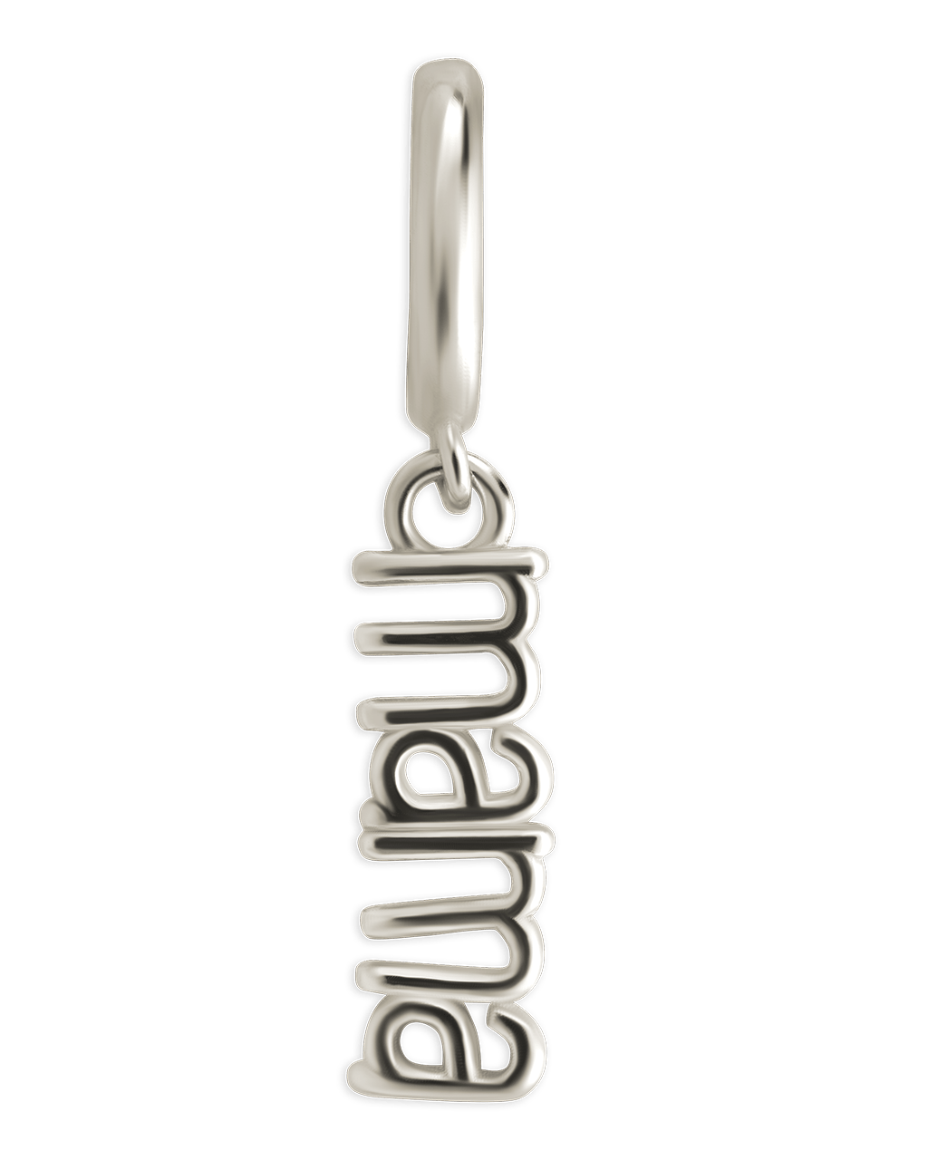 Sterling Silver Mama Charm