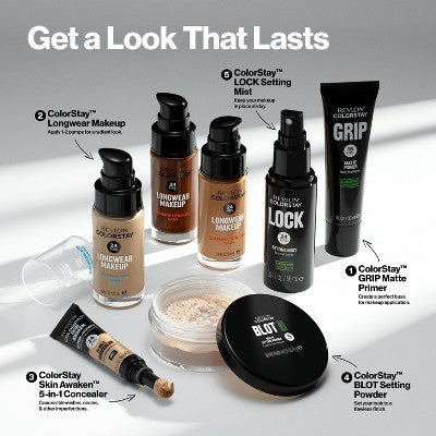 Revlon ColorStay Makeup for Normal/Dry Skin with SPF 20 110 Ivory 1 fl oz - Imperfect Container