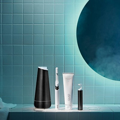 quip Sonic Electric Metal Toothbrush and Travel Case Slate - Imperfect Box