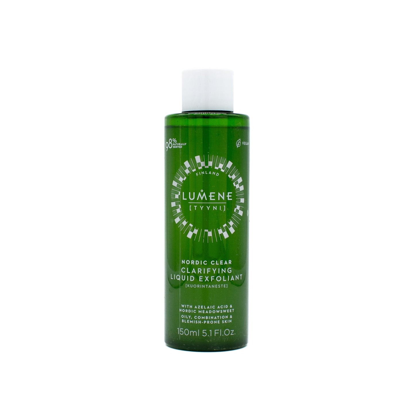 LUMENE Nordic Clear Tyyni Clarifying Liquid Exfoliant 5.1oz - New