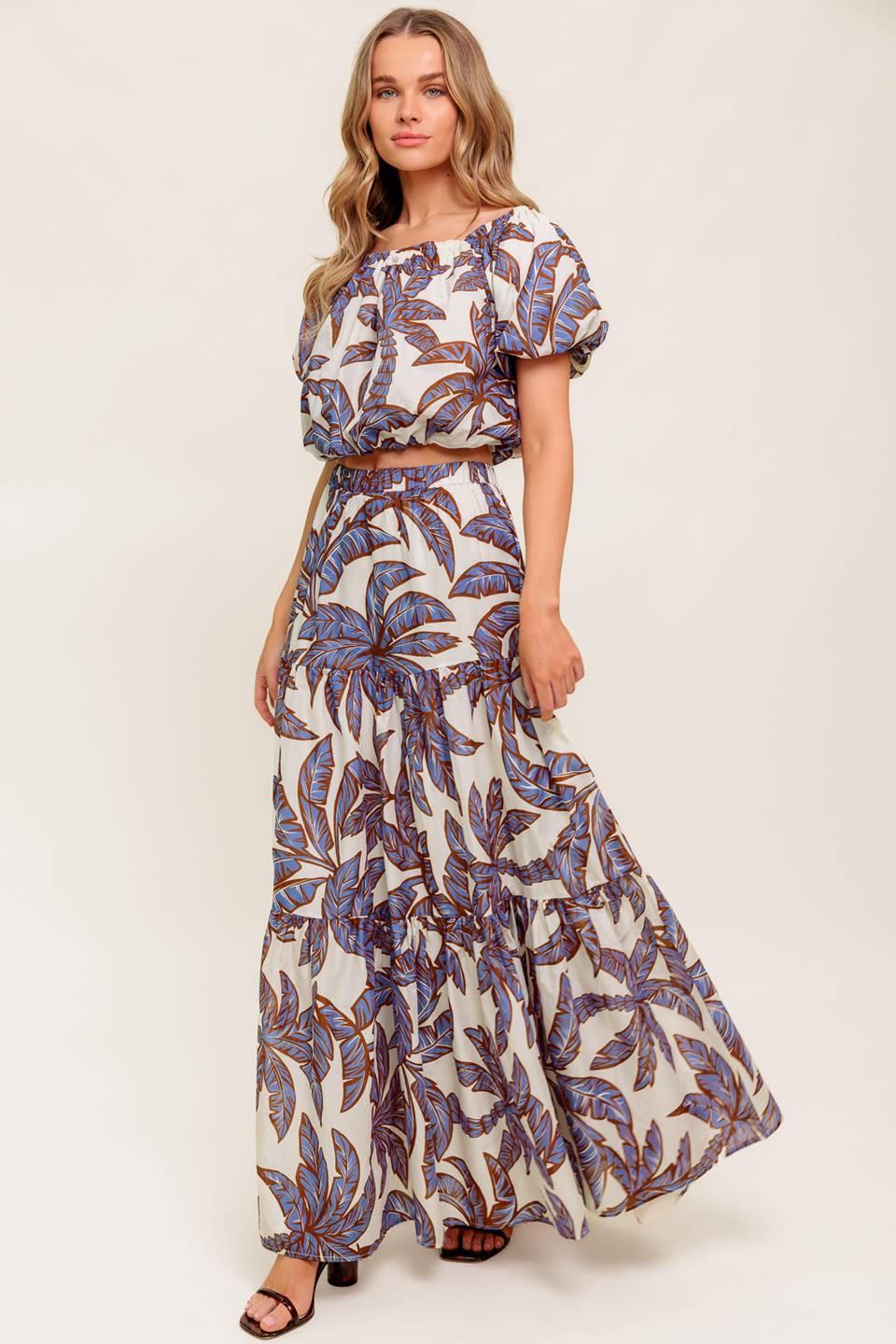 PETAL WALTZ WOVEN TOP