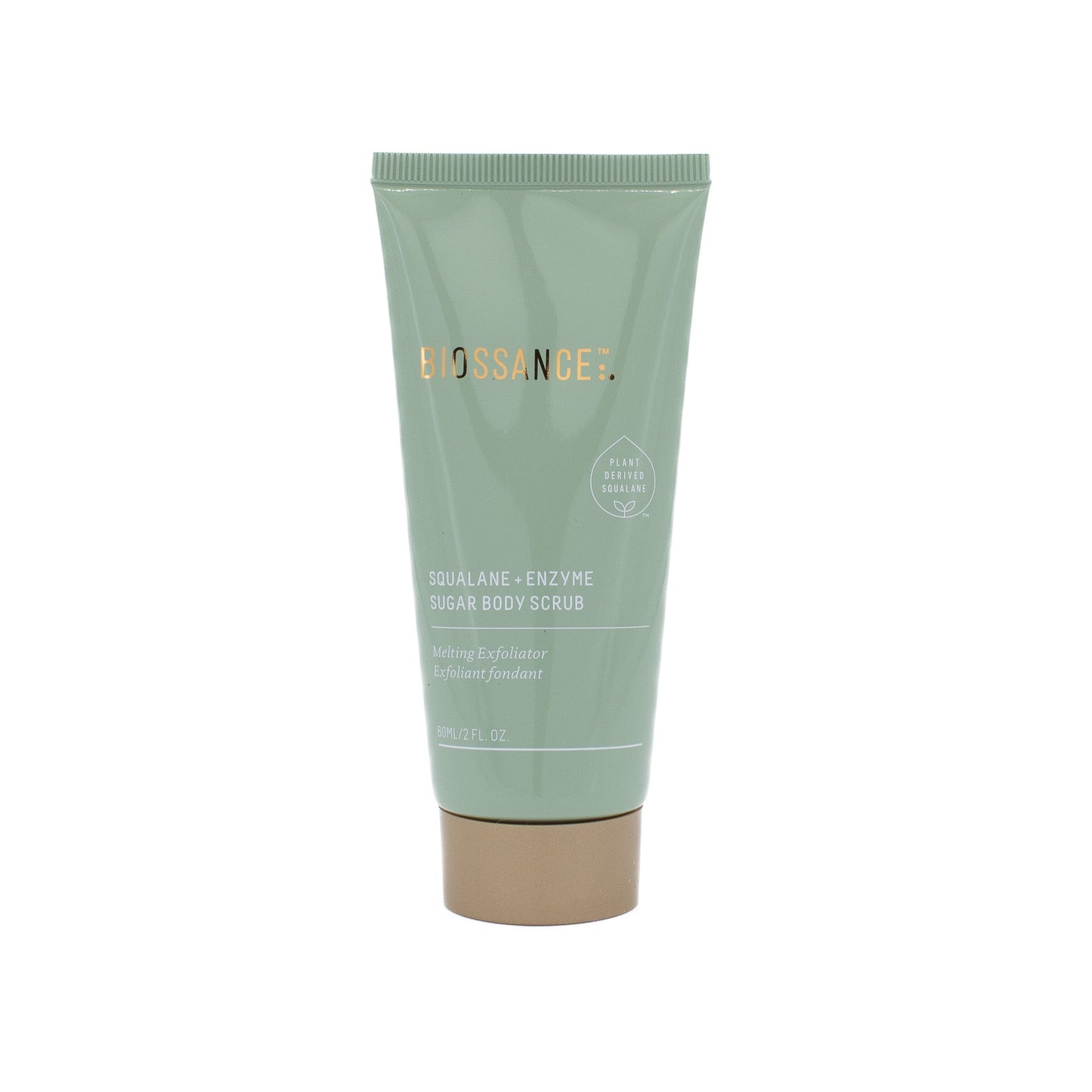 BIOSSANCE Squalane + Enzyme Sugar Body Scrub 2oz - New