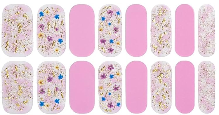 Cotton Candy Gel Nails