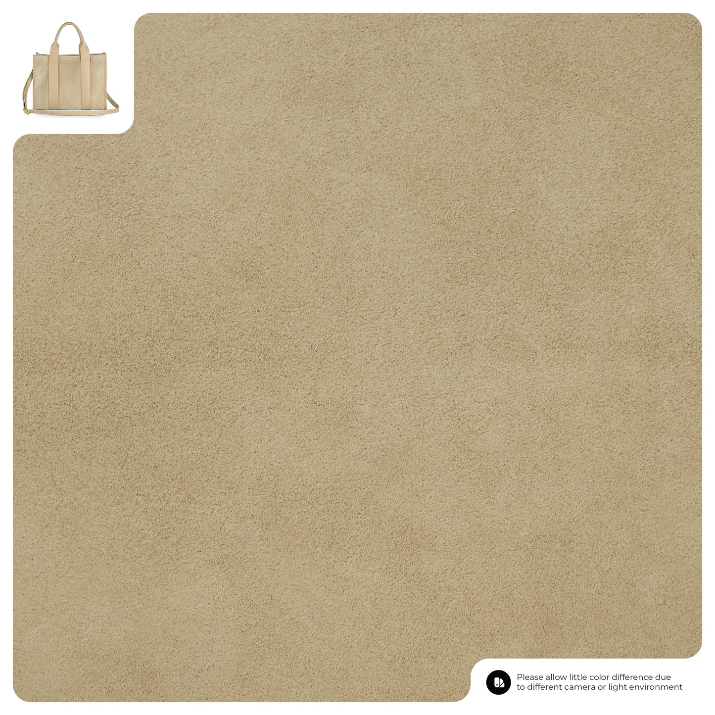 Italian Genuine Suede Tote Bag 282611