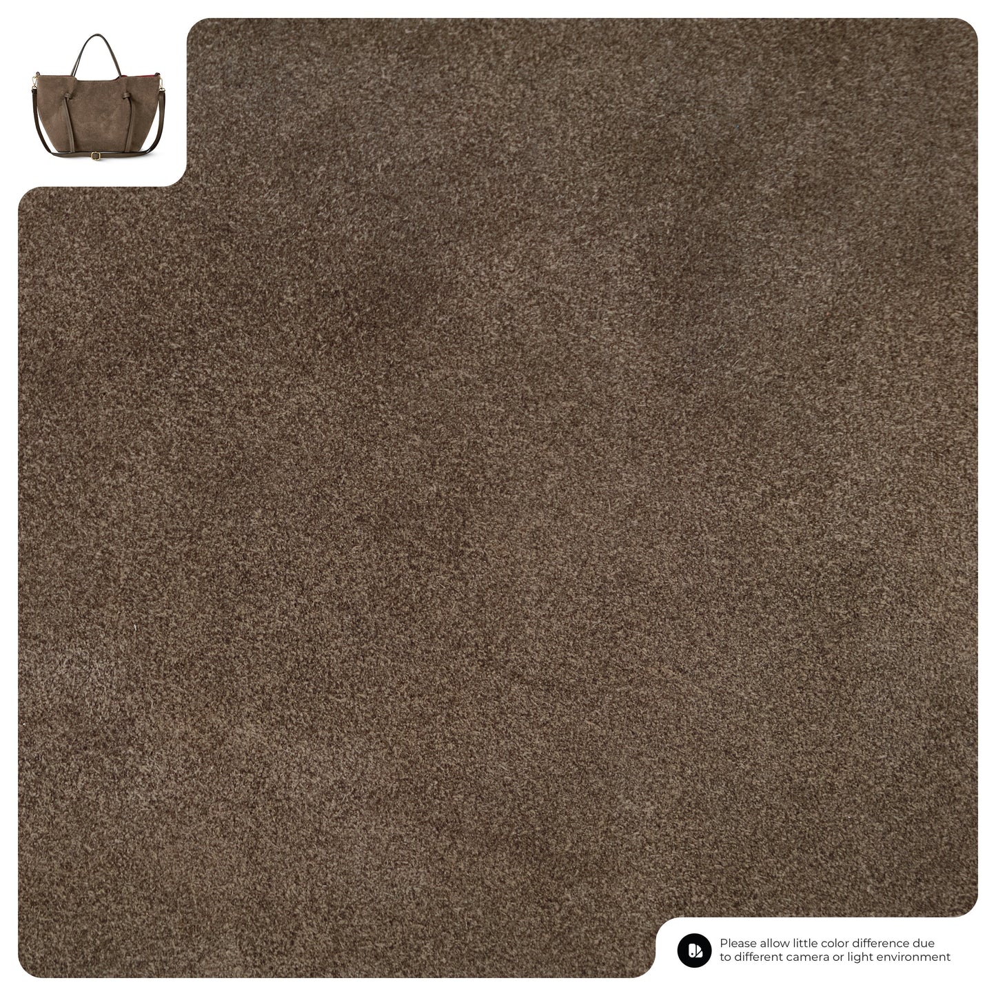Italian Genuine Suede Tote Bag 292730