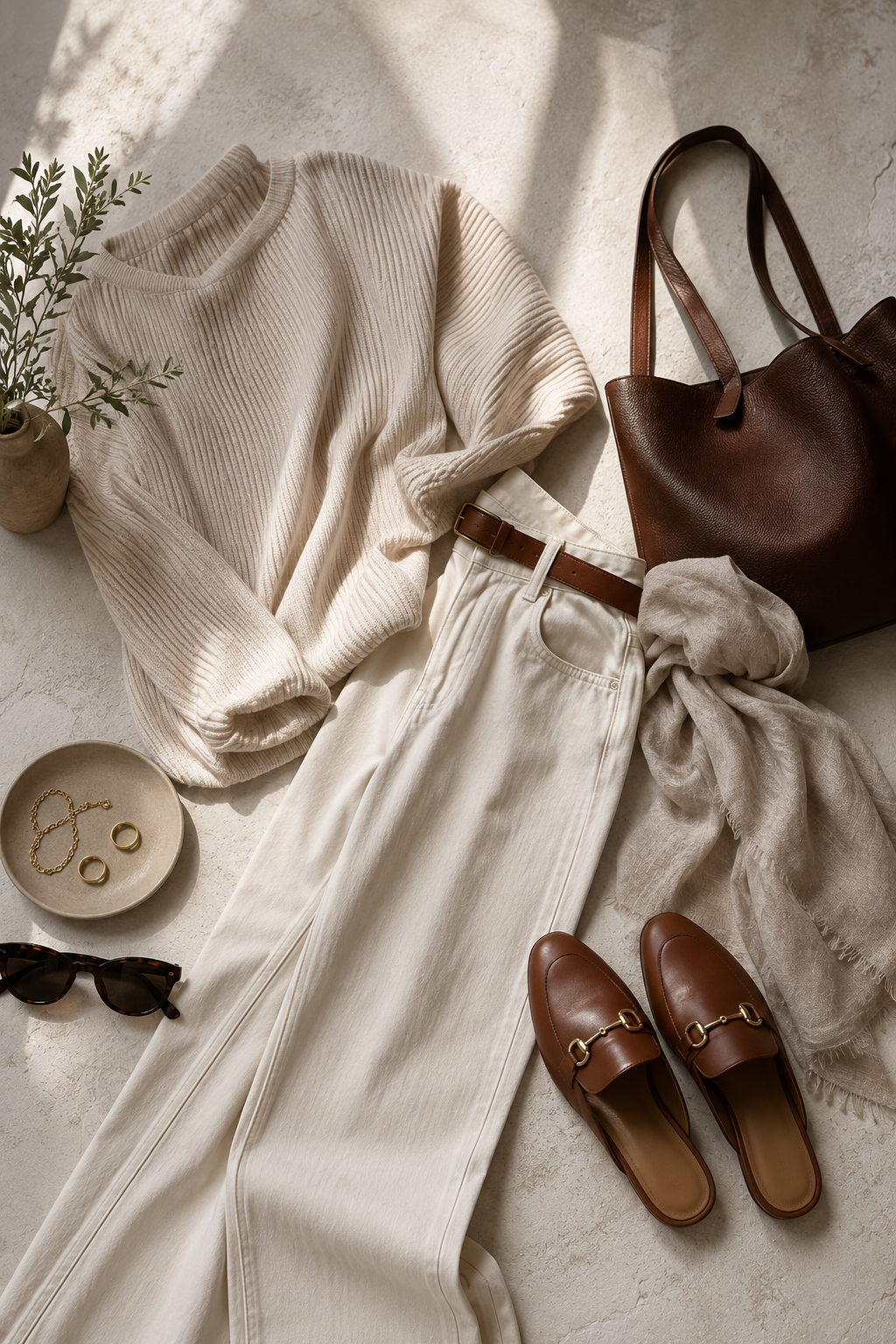 🖤 how to make simple outfits feel finished