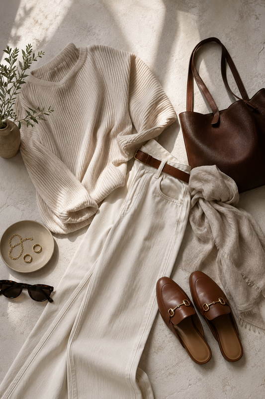 🖤 how to make simple outfits feel finished