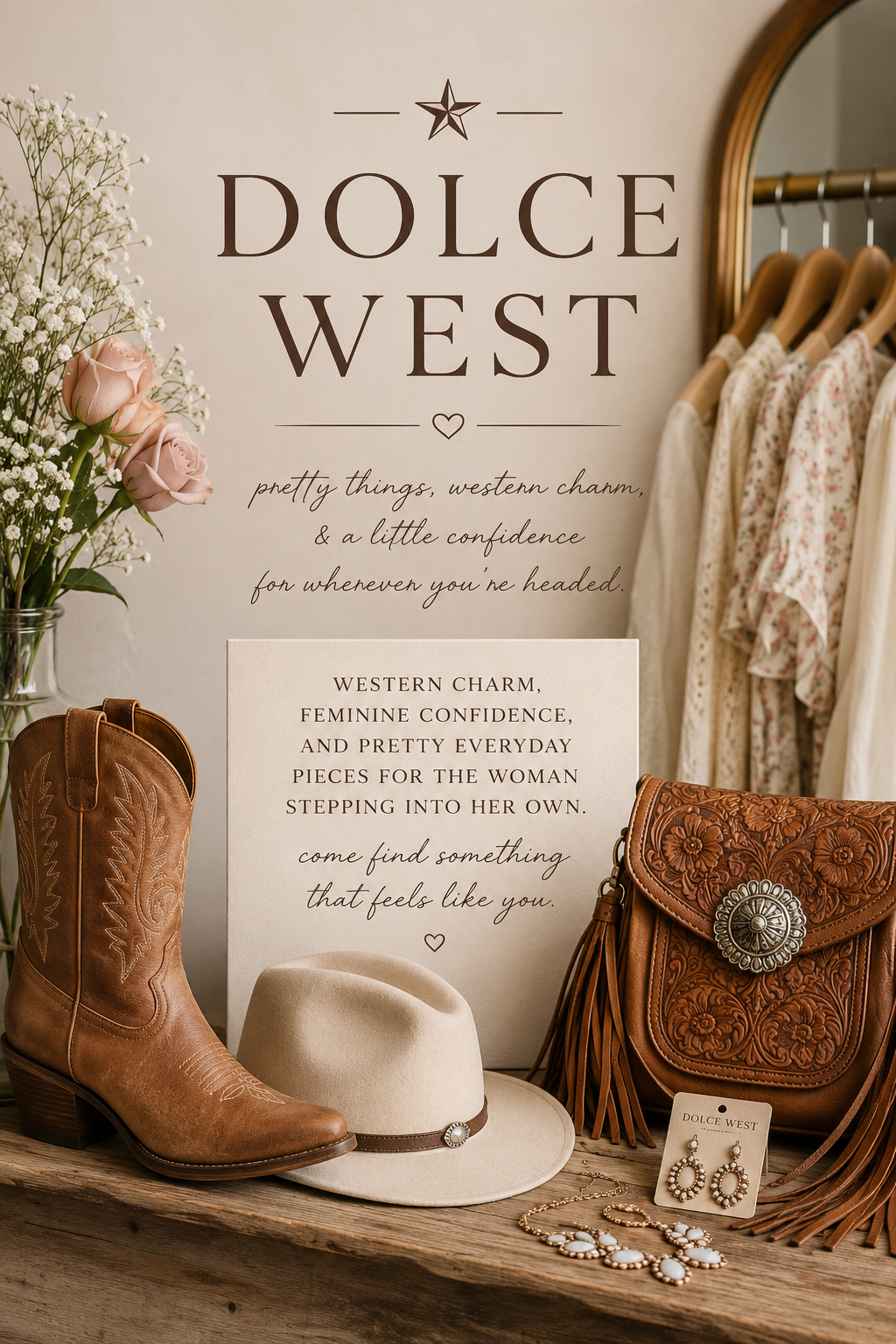 🖤 the dolce west way: pretty pieces for the woman stepping into her own