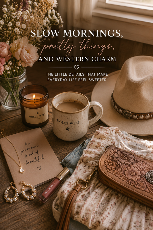 🖤 slow mornings, pretty things, and western charm