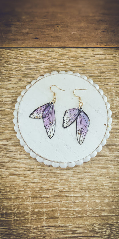 Beautiful Butterfly Wing Earrings