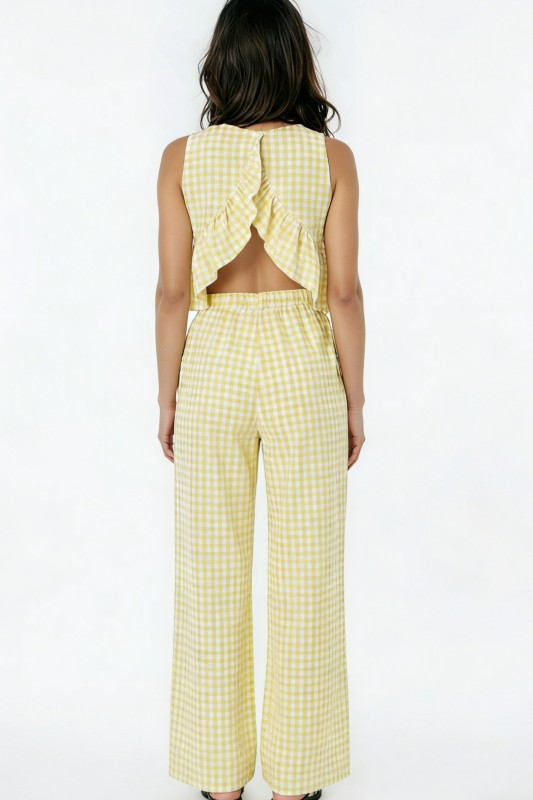 Gingham Pants & Top Set
