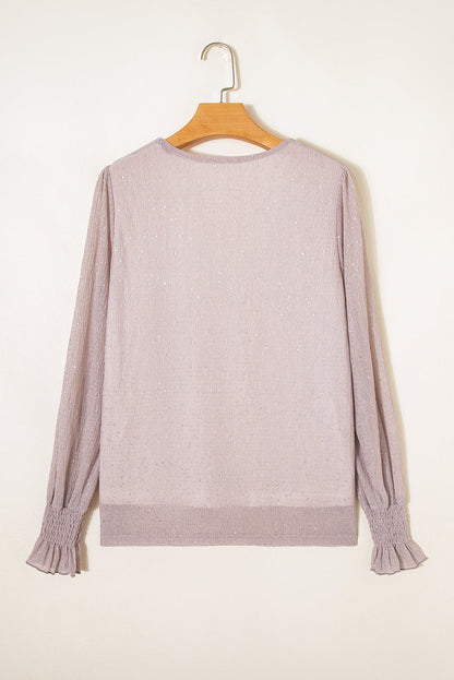 Iriyana Long Sleeve Blouse Long Sleeve Top
