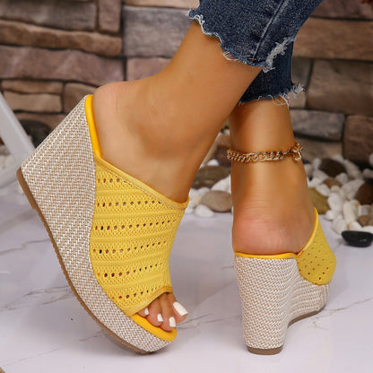 Open Toe Wedge Sandals