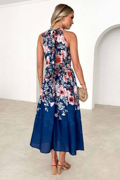 TINSLEY- Floral Halter Dress