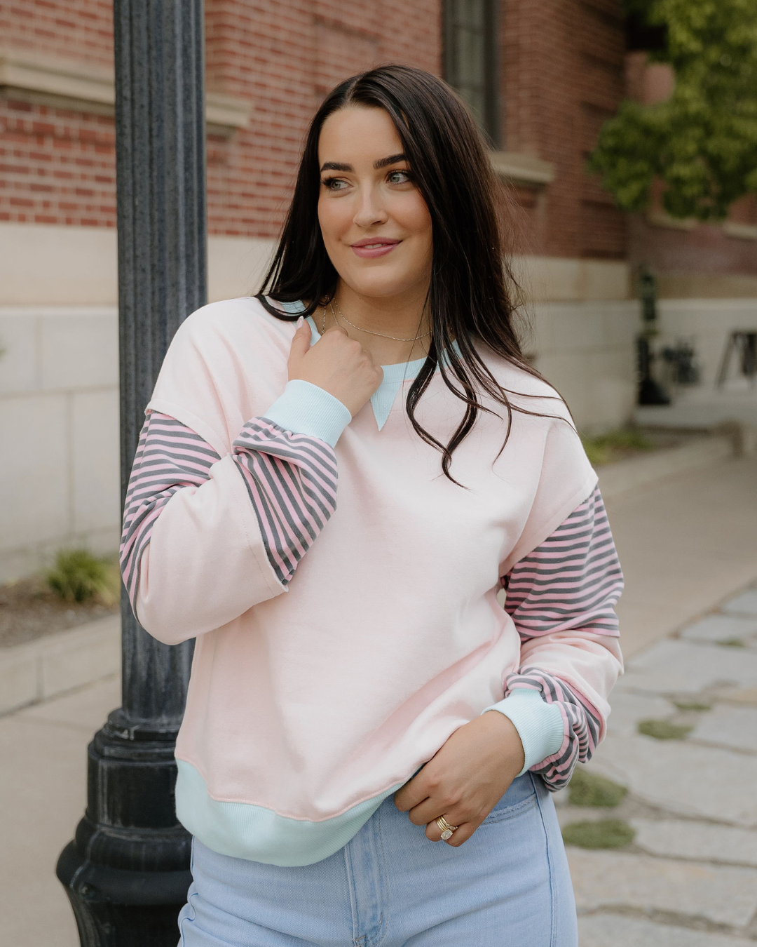 Patchwork Sweatshirt