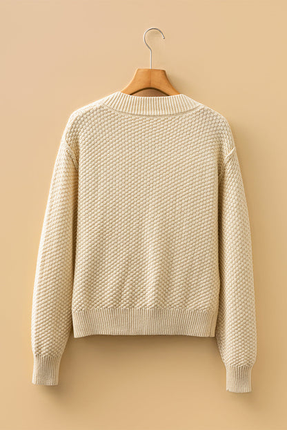 Sofia Front Cropped Cardigan Sweater