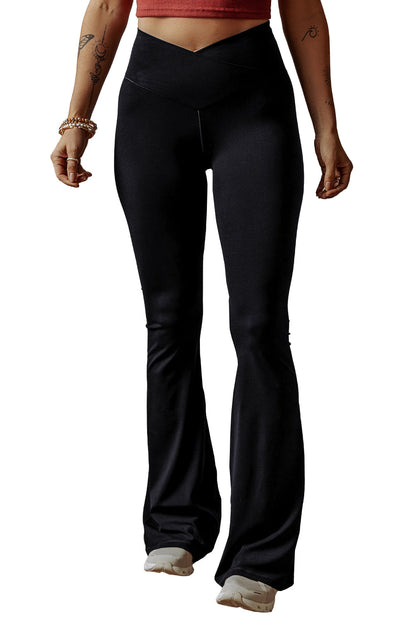 Mila High Waist Flared Leggings