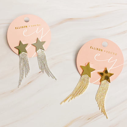 Star Shine Cascade Earrings