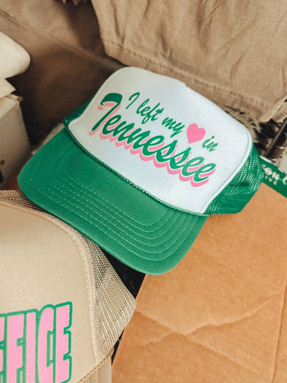 Underground Original Design: I Left my Heart in Tennessee, Western Trucker Hat
