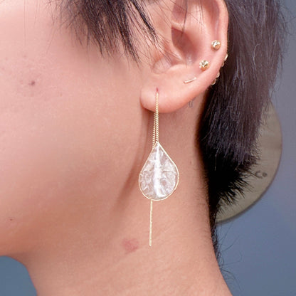 Cẩm - White Marble Gold Threaders
