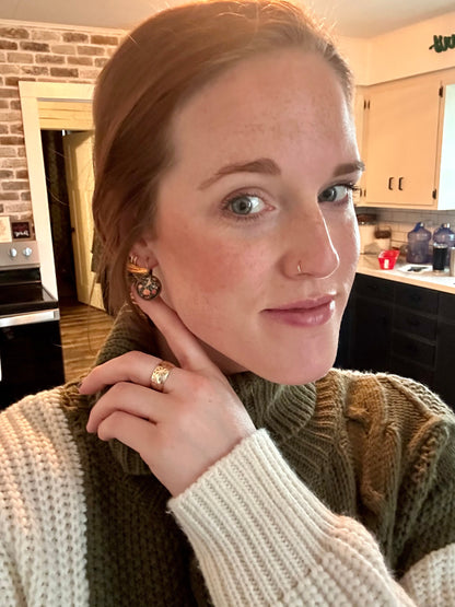 Beautiful Vintage Fall Earrings