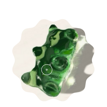 green gummy