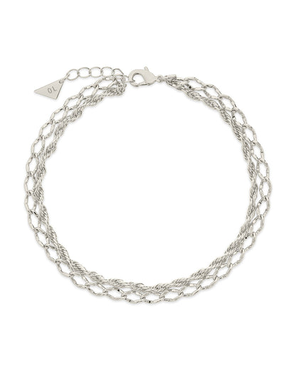 Tessa Layered Chain Anklet