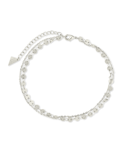 Eliana Layered Disc Chain Anklet