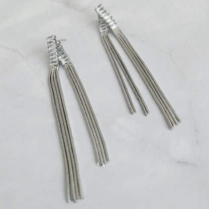 Chain Waterfall From Shine Earrings