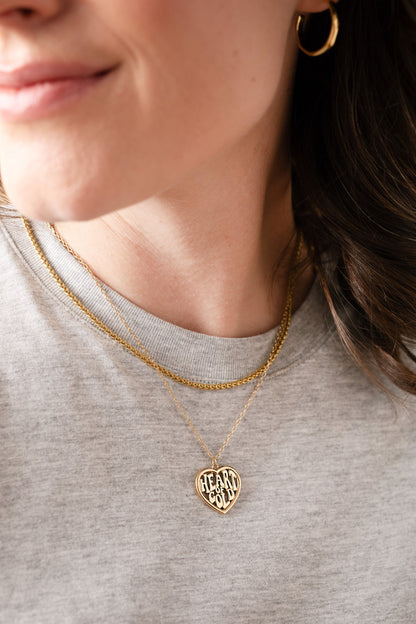 Wheat Chain Charm & Layering Necklace