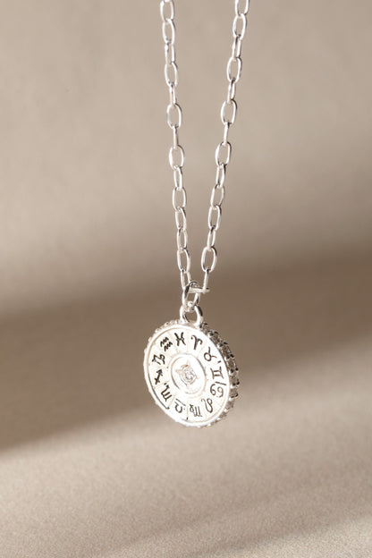 Virgo Zodiac Precious Necklace