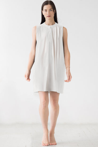 The Aisha Cotton Mini Lounge Dress