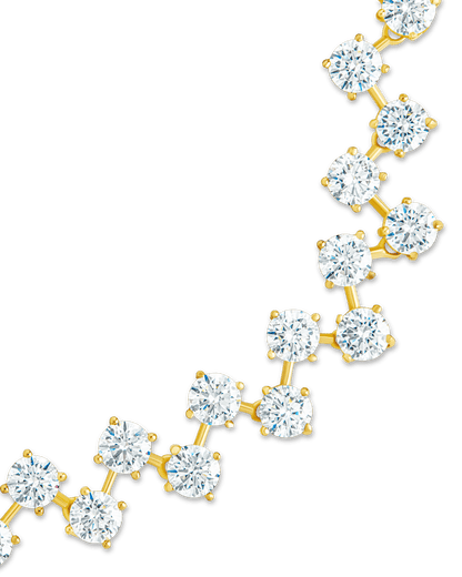Carson CZ Tennis Bolo Bracelet