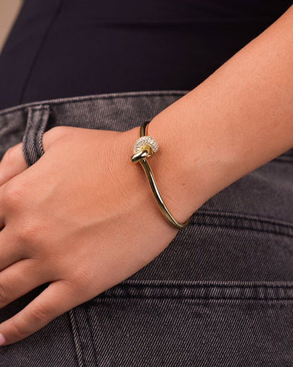 Jessna CZ Knot Bangle