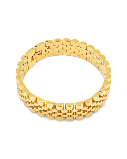 Chunky Watch Band Chain Bracelet