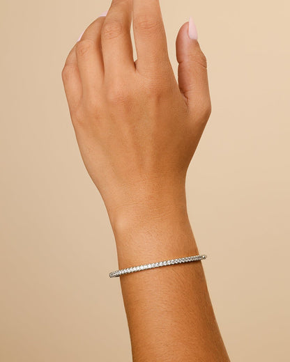 Aster CZ Tennis Bracelet