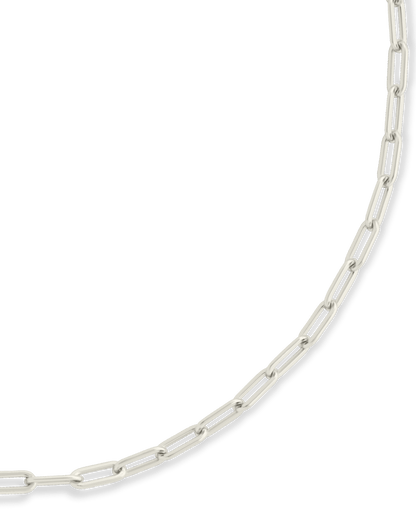 Sterling Silver Paperclip Chain Bracelet