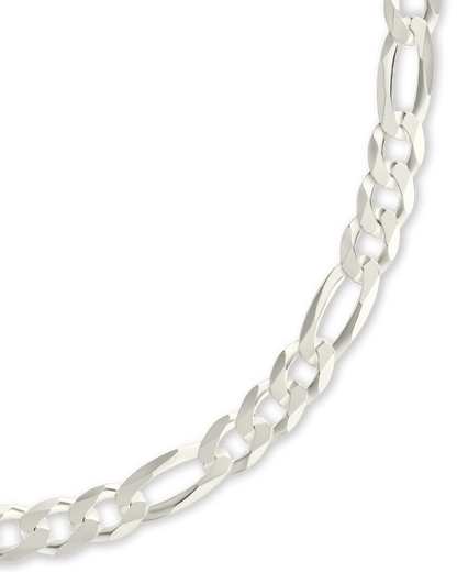 Dainty Sterling Silver Figarro Chain Bracelet