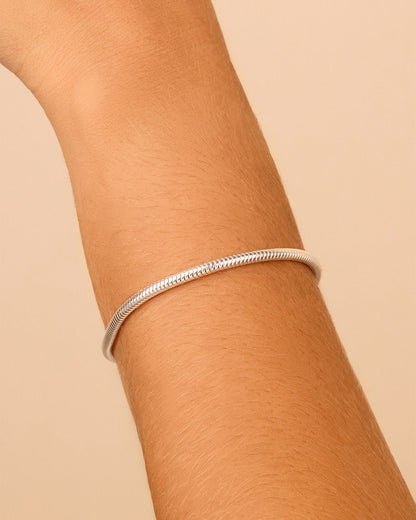 Sterling Silver Talia Chain Bracelet