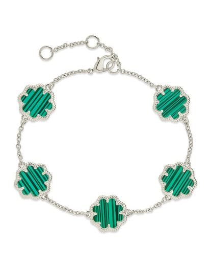 Rose Petal Station Bracelet