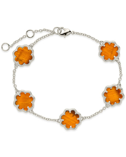 Rose Petal Station Bracelet
