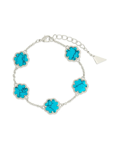 Rose Petal Station Bracelet