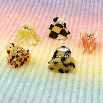 Precious Heart Hair Claw Set