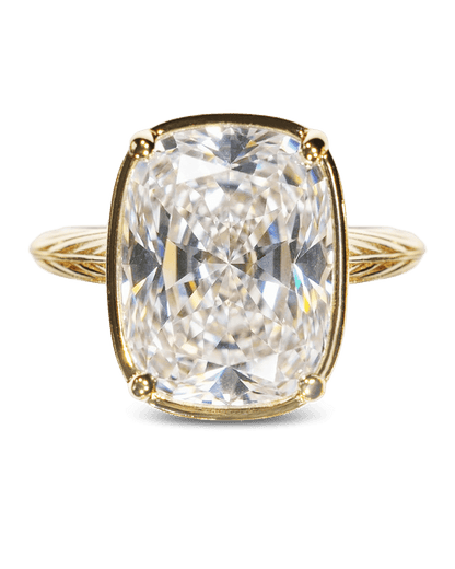Sterling Silver Elongated Cushion Cocktail Ring