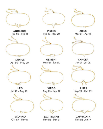 'When Stars Align' Constellation Necklace and Bracelet Set