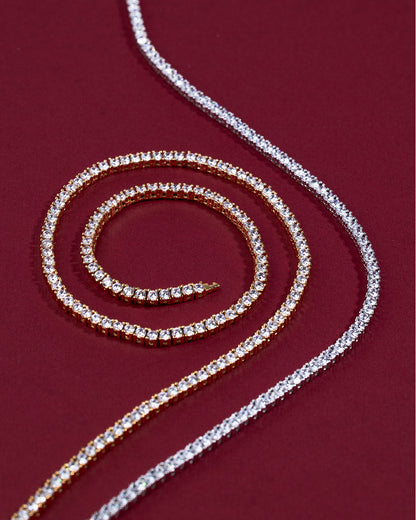 Cecil CZ Tennis Necklace