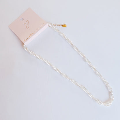 Daily Dose Of Grace Twist Pearl Necklace