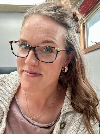 Adorable Smiley Face Hoop Earrings
