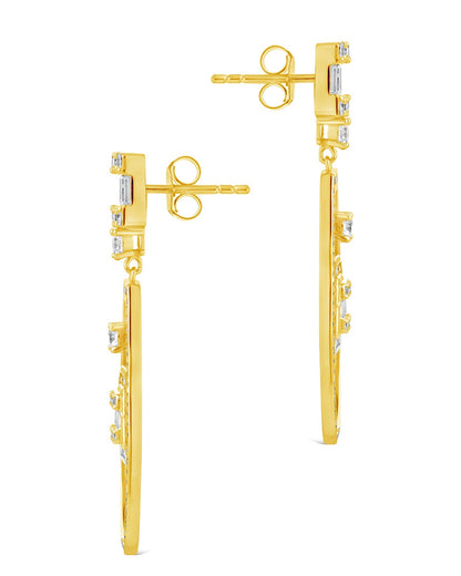 Kendall CZ Drop Earrings