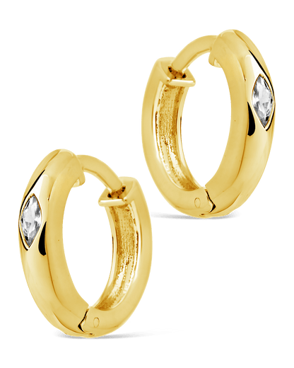 Rayne CZ Hoops